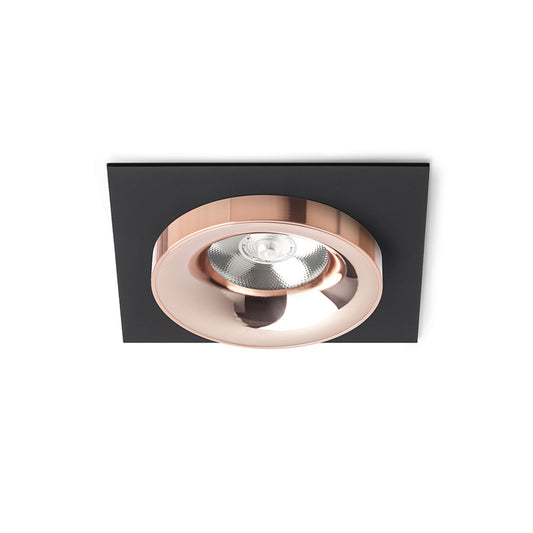 SHARM SQ I zápustná černá měď/měď 230V LED 10W 24° 3000K