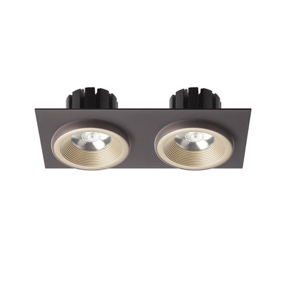 SHARM SQ II zápustná perleťová zlatá/hnědá 230V LED 2x10W 24° 3000K