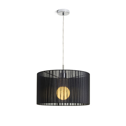 GLAMOUR 35/20 závěsná černá 230V LED E27 15W