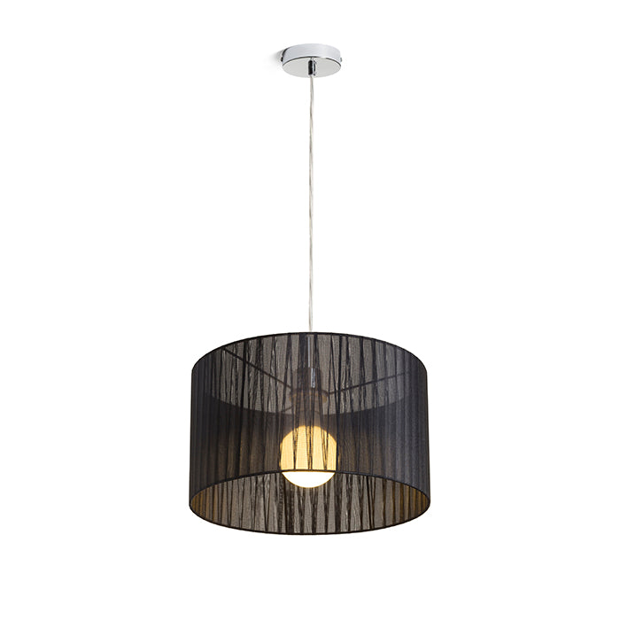 GLAMOUR 35/20 závěsná černá 230V LED E27 15W