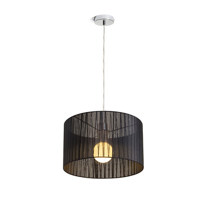GLAMOUR 35/20 závěsná černá 230V LED E27 15W