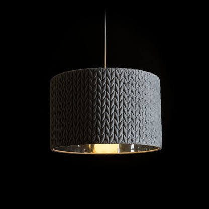 AINO 40 závěsná šedá chrom 230V LED E27 15W