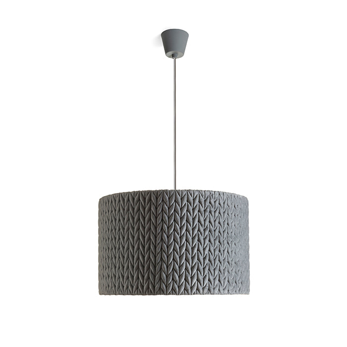 AINO 40 závěsná šedá chrom 230V LED E27 15W