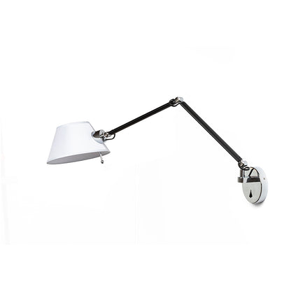 MONTANA nástěnná bílá/černá chrom 230V LED E27 11W