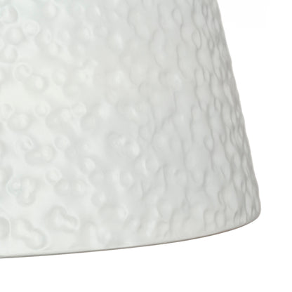 BUCKY 40 závěsná bílá/šedá kov 230V LED E27 15W