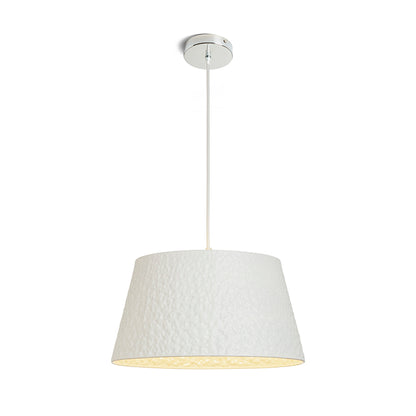 BUCKY 40 závěsná bílá/šedá kov 230V LED E27 15W