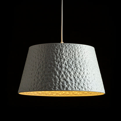 BUCKY 40 závěsná bílá/šedá kov 230V LED E27 15W