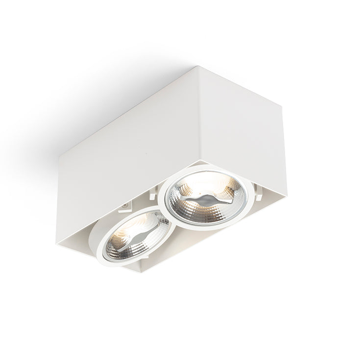 JAMES II DIMM stropní matná bílá 230V LED 2x15W 24° 3000K