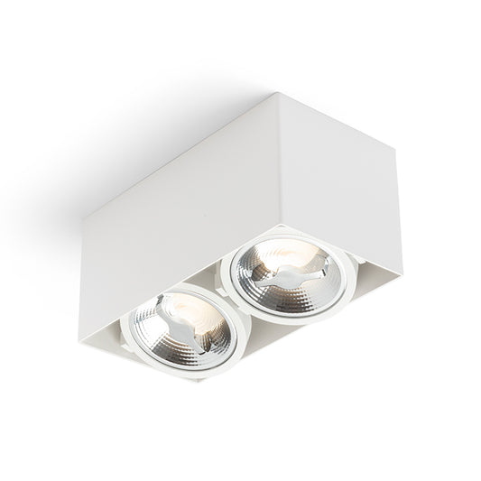 JAMES II DIMM stropní matná bílá 230V LED 2x15W 24° 3000K