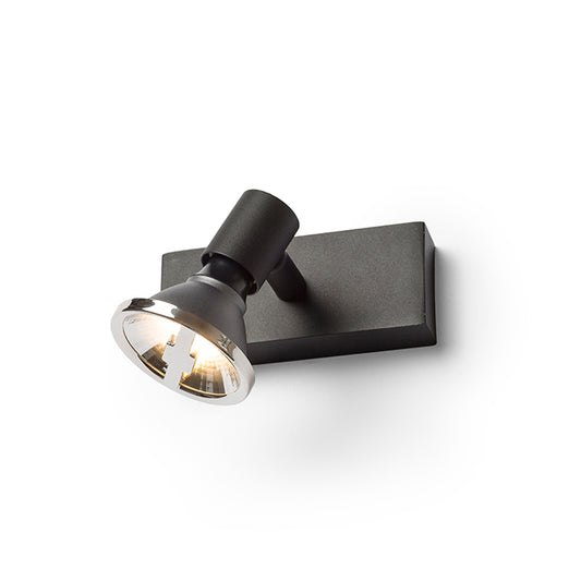 TRICA I nástěnná černá 230V GU10 25W