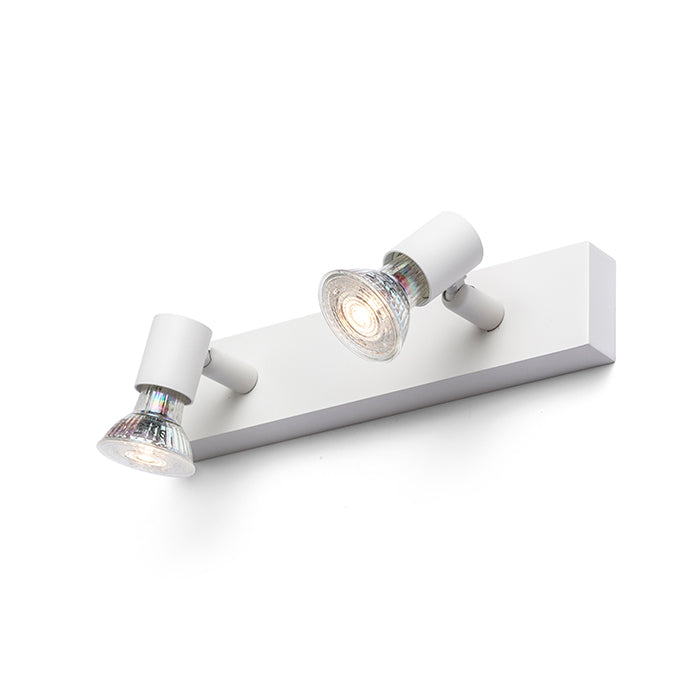 TRICA II nástěnná bílá 230V GU10 2x25W