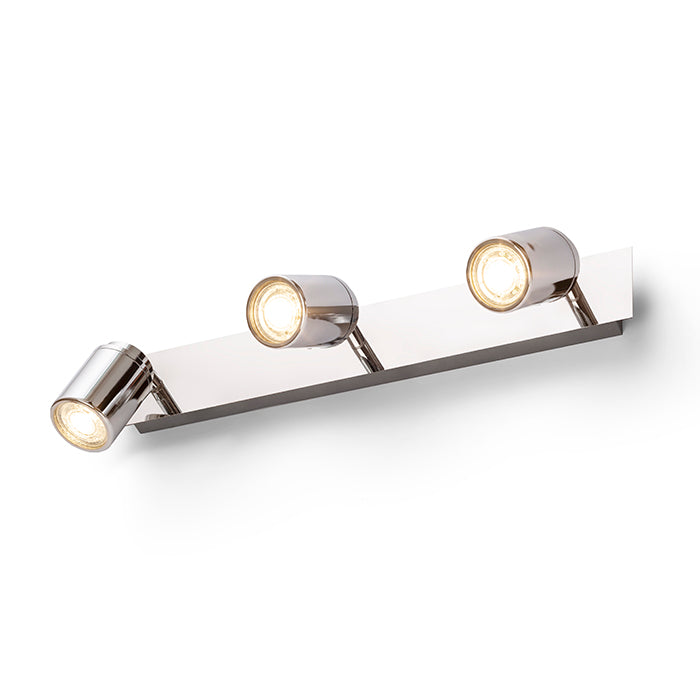 DUBLIN III přisazená chrom 230V GU10 3x9W IP44