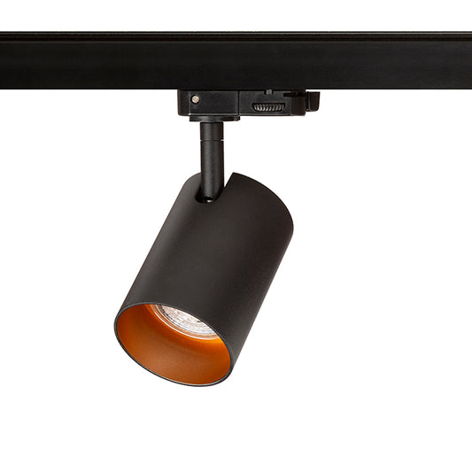 CONNOR pro tříokr. lištu černá/zlatá 230V LED GU10 10W