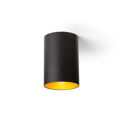 CONNOR stropní černá/zlatá 230V LED GU10 10W