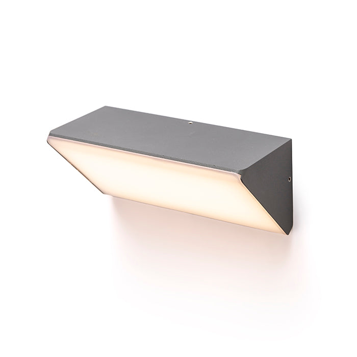 ANDANTE nástěnná antracitová matny akryl 230V LED 21W IP65 3000K