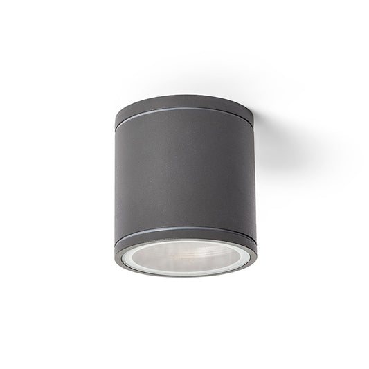 LIZZI stropní antracitová 230V LED GU10 8W IP54