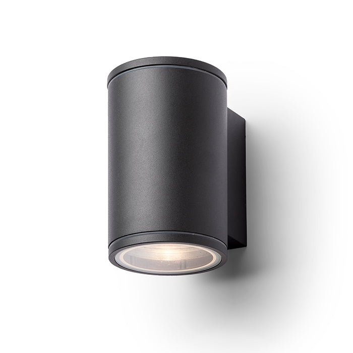 LIZZI I nástěnná antracitová 230V LED GU10 8W IP54
