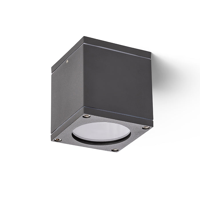 RODGE stropní antracitová 230V LED GU10 8W IP54