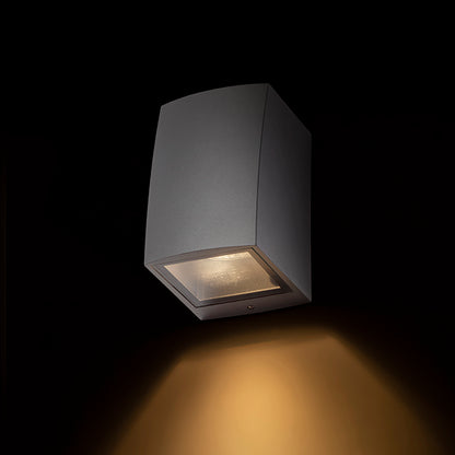 SELMA nástěnná stříbrnošedá 230V LED GU10 8W IP54