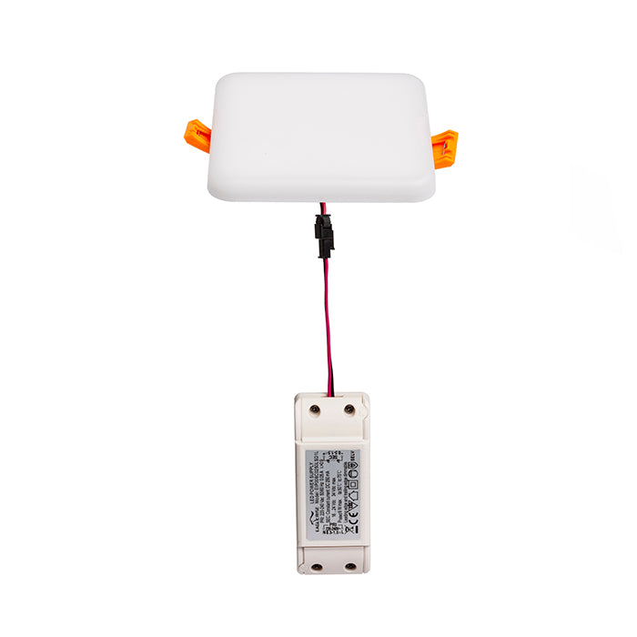 BELI SQ 10 zápustná mléčný akryl 230V LED 6W IP65 3000K