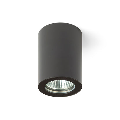 LOLA 88 stropní černá 230V GU10 15W IP54