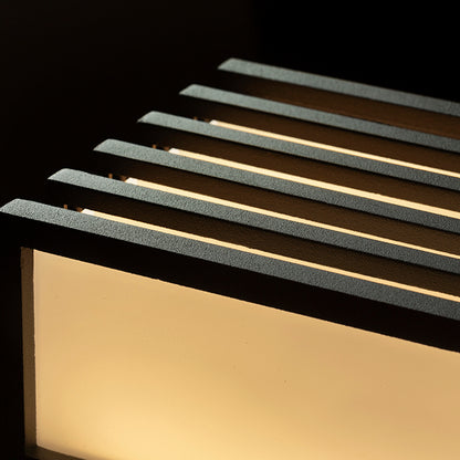 CLAIRE 21 nástěnná antracitová mléčný akryl 230V LED 9W IP54 3000K