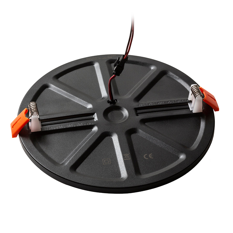 BJORK R 20 zápustná černá 230V LED 18W 3000K