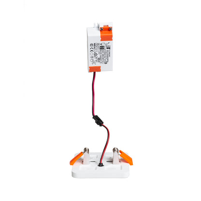 BJORK SQ 9 zápustná bílá 230V LED 6W 3000K