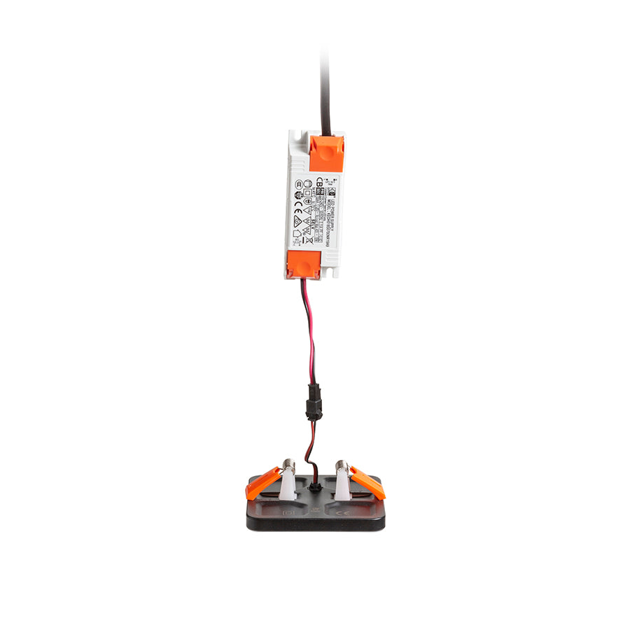 BJORK SQ 9 zápustná černá 230V LED 6W 3000K