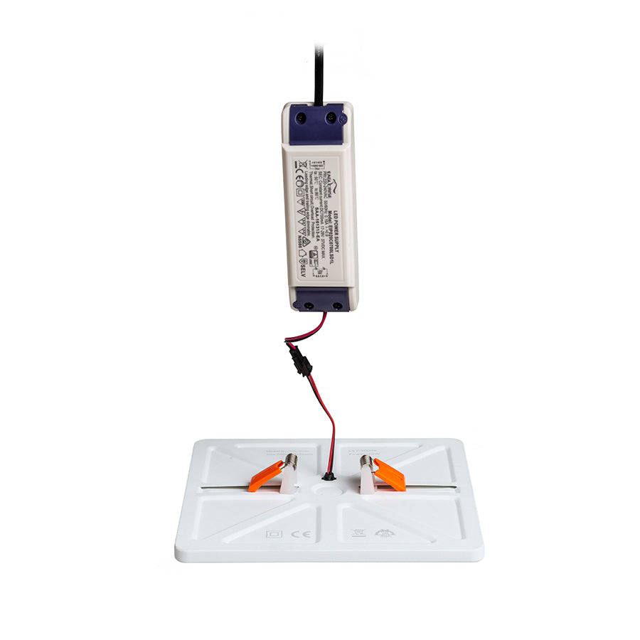 BJORK SQ 20 zápustná bílá 230V LED 18W 3000K