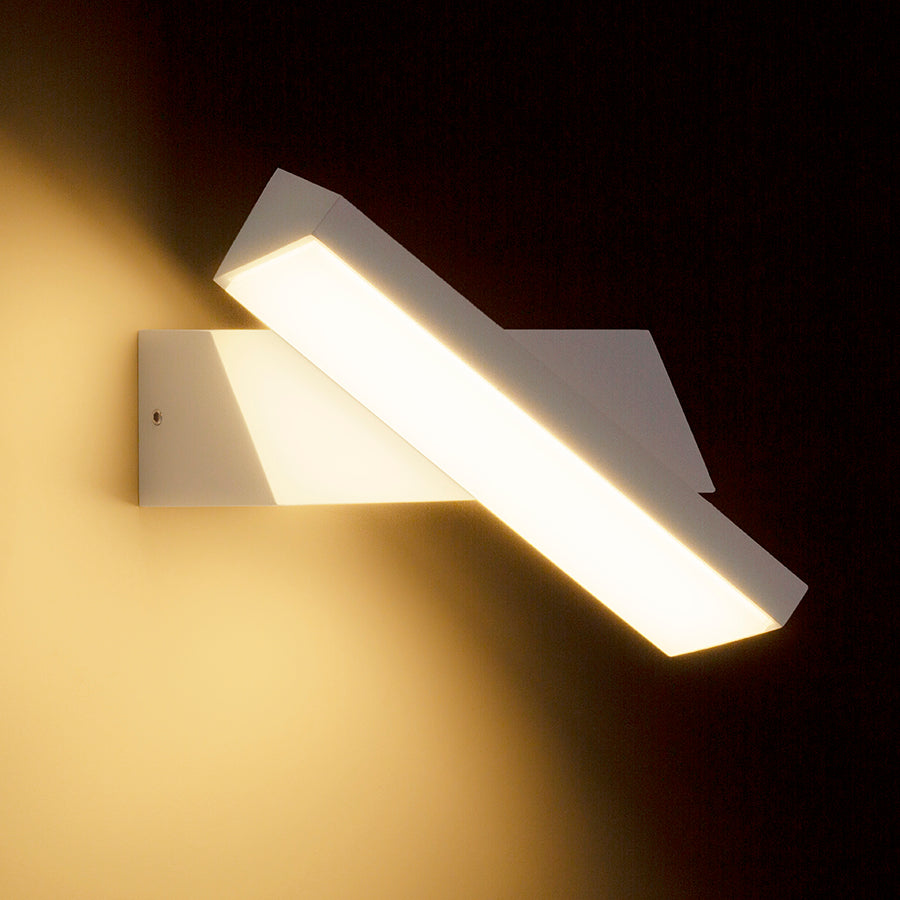 TWIST nástěnná bílá 230V LED 12W IP65 3000K