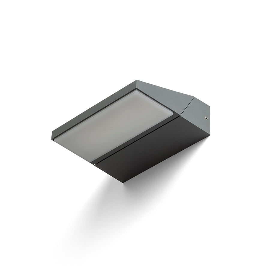 TWIST nástěnná antracitová 230V LED 12W IP65 3000K