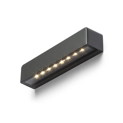SAMPO nástěnná antracitová 230V LED 9W IP65 3000K