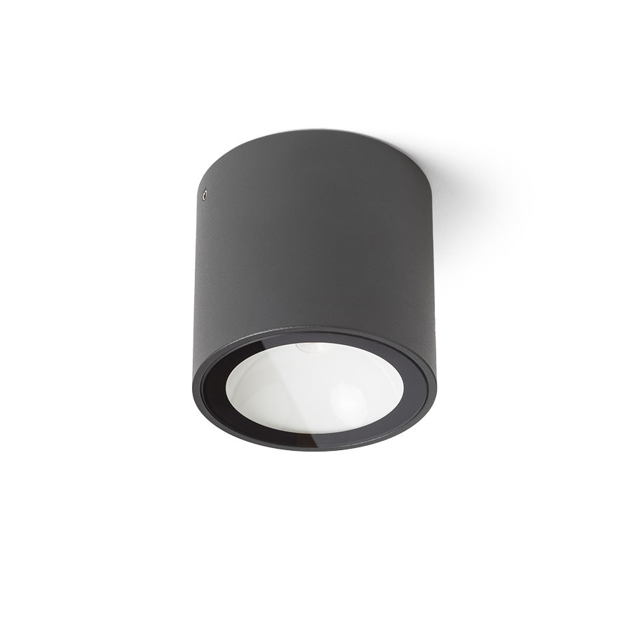 SENZA R stropní antracitová čiré sklo 230V LED 6W IP65 3000K
