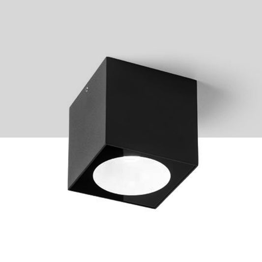 SENZA SQ stropní antracitová čiré sklo 230V LED 6W IP65 3000K