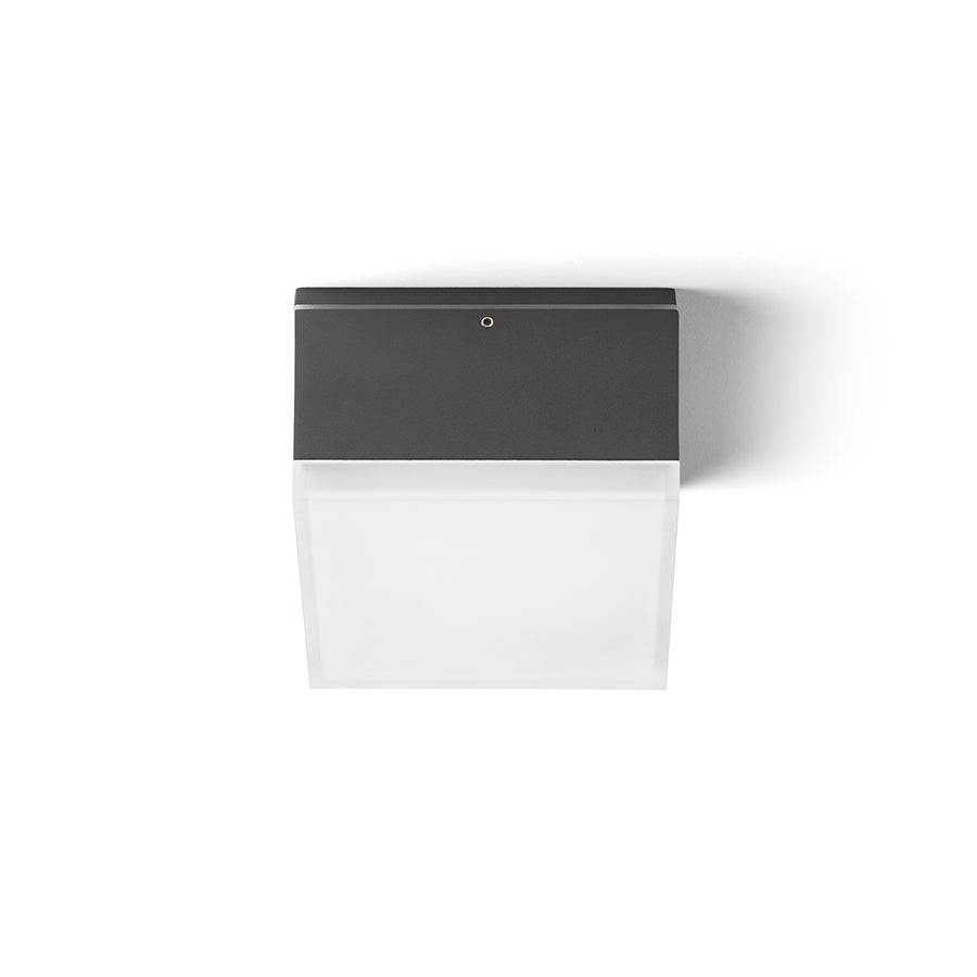 ORIN SQ stropní antracitová satinovaný akryl 230V LED 10W IP54 3000K