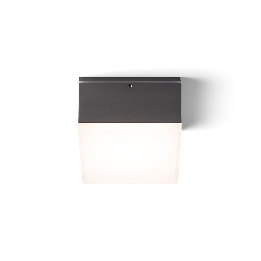 ORIN SQ stropní antracitová satinovaný akryl 230V LED 10W IP54 3000K