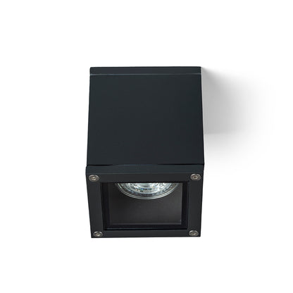 KEIG stropní černá 230V LED GU10 8W IP65