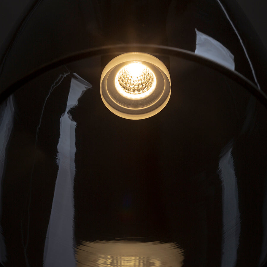 BELLINI M LED závěsná černá kouřové sklo 230V LED 5W 30° 3000K