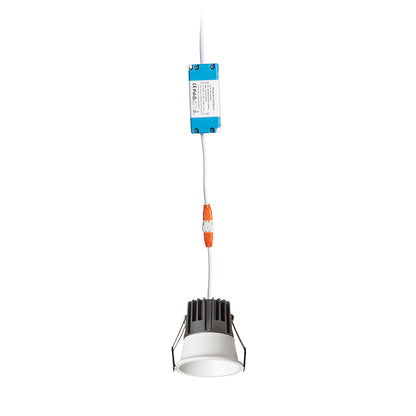 OWEN DIMM zápustná bílá 230V LED 7W 45° IP54 3000K - 1800K