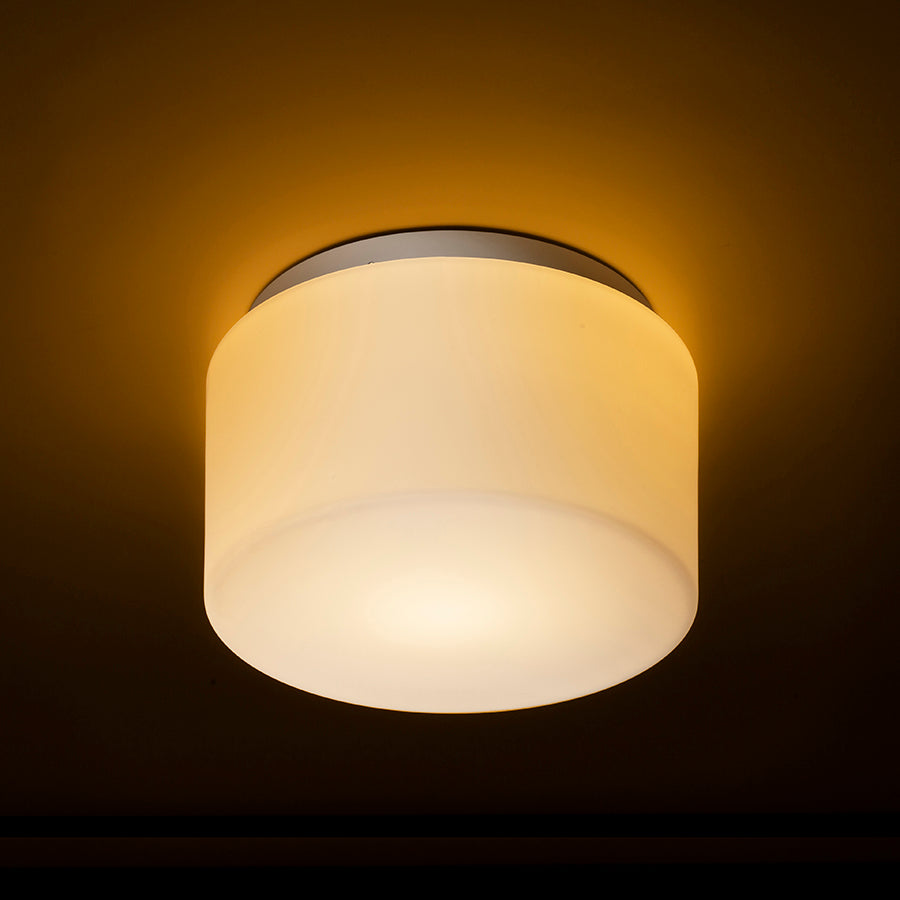 ARANA R 27 stropní opálové sklo/chrom 230V LED E27 15W IP44