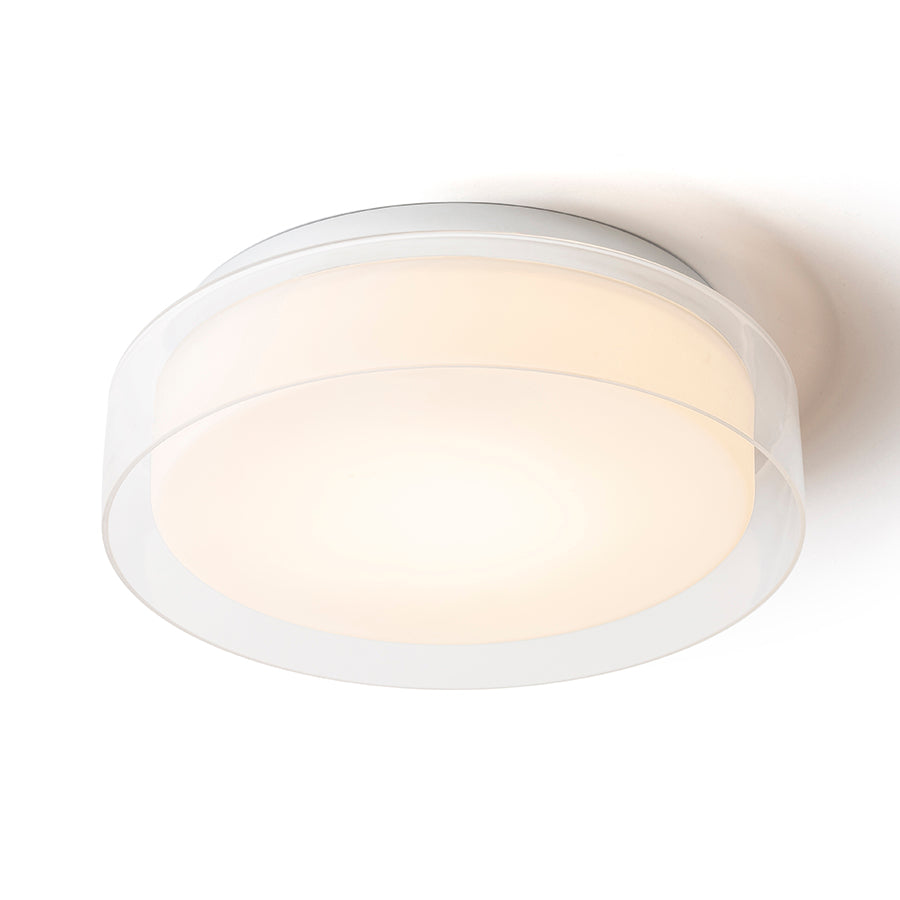 VENICE LED 30 stropní čiré sklo/opálové sklo/chrom 230V LED 12W IP44 3000K