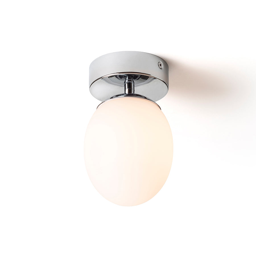 MERINGUE 11 stropní opálové sklo/chrom 230V LED G9 9W IP44