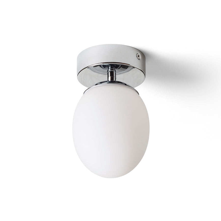 MERINGUE 11 stropní opálové sklo/chrom 230V LED G9 9W IP44