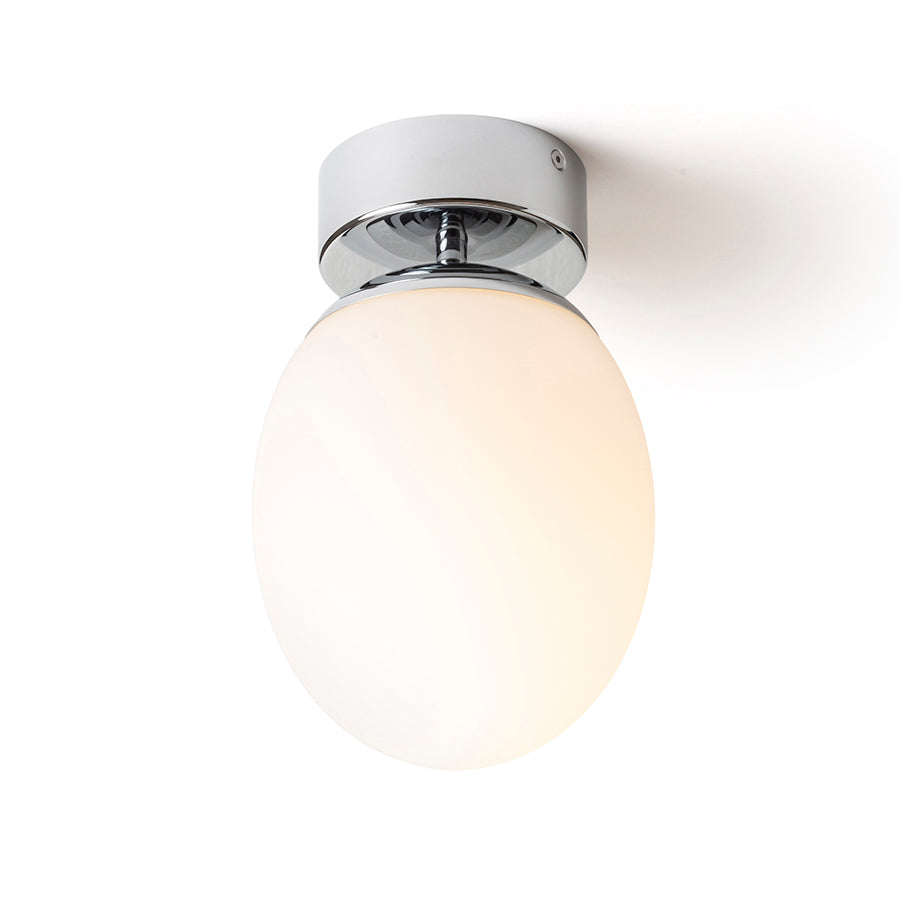 MERINGUE 16 stropní opálové sklo/chrom 230V LED E27 15W IP44