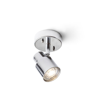 VALTO I nástěnná chrom 230V GU10 LED 5W IP44