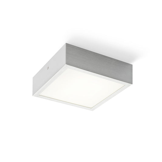 STRUCTURAL LED 20x20 přisazená česaný hliník 230V LED 12W 3000K