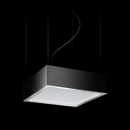 STRUCTURAL LED 20x20 závěsná česaný hliník 230V LED 12W 3000K