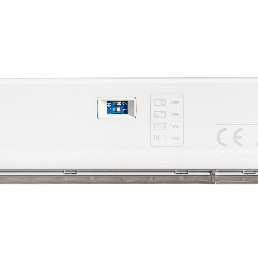FLATLINE 60 pro tříokr. lištu bílá 230V LED 24W 90° 3000K