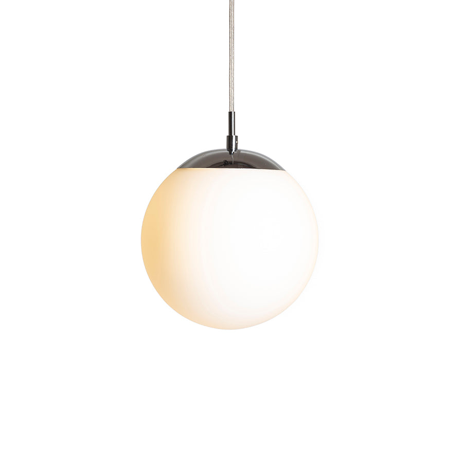 LUNA 20 závěsná opálové sklo/chrom 230V LED E27 11W